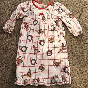 Rudolph Flannel Lightgown 🎄